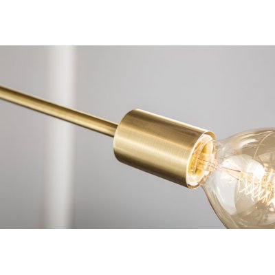 Lampa War wisząca złota
