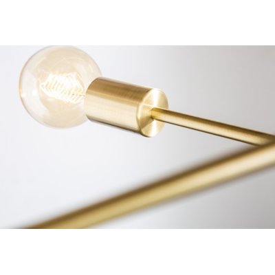 Lampa War wisząca złota