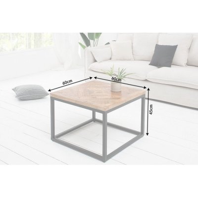 designerski stolik kawowy w stylu industrialnym 