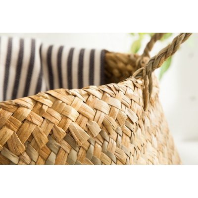 designerski kosz pleciony